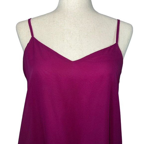 Like new BUFFALO by David Bitton Magenta 'Zephyr' Asymetrical Tank Tunic… - Picture 13 of 13